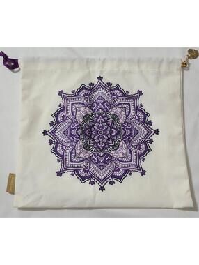 Air India Business Class Amenity Kit Travel Storage Geometric Pouch BAG ONLY EUC